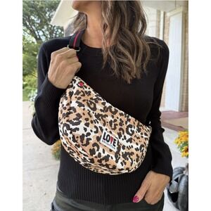 Leopard Print  Brighton  Spotted Love‎ Swing Bag NWOT